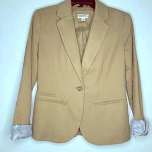 Tan blazer